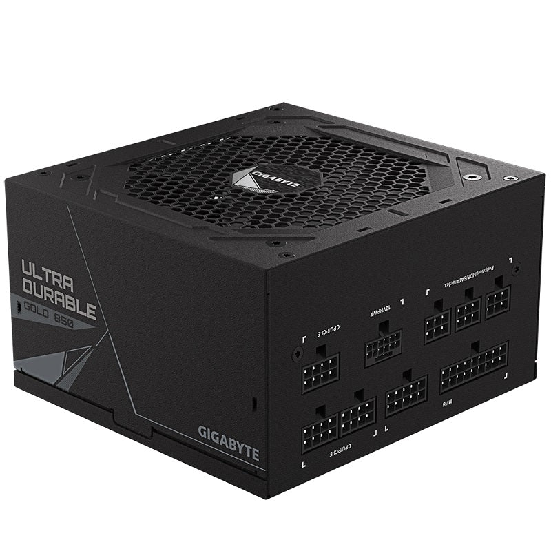 GIGABYTE Power Supply Ultra Durable 850W Fully Modular 80+Plus GOLD |  PCIe Gen 5.0 graphics card Support