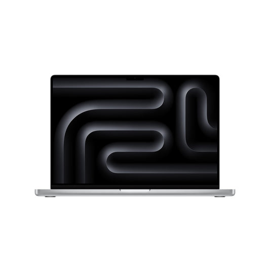 Μπροστινή όψη ανοιχτό, MacBook Pro 16-in M5 Max Silver