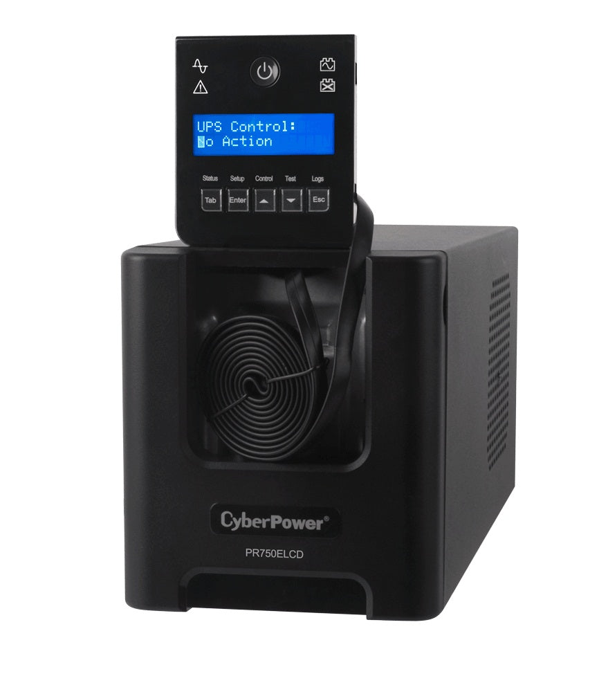 CYBERPOWER UPS Professional PR750ELCD Line Interactive LCD 750VA