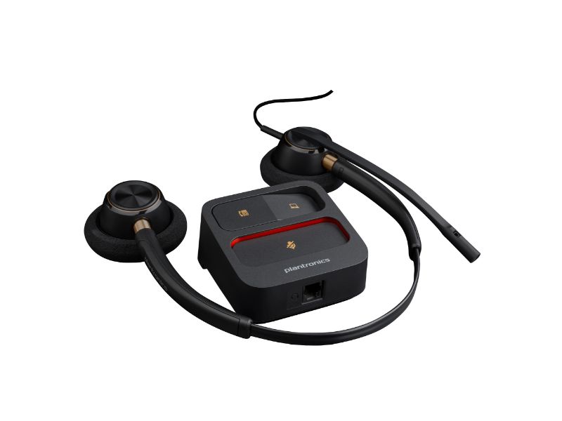 Poly EncorePro 520 Binaural Headset +Quick Disconnect (783P7AA)