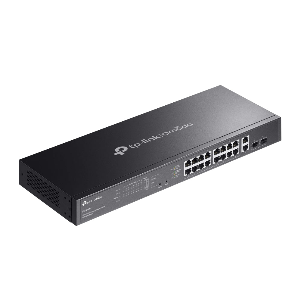 TP-LNK Switch OMADA ES220GMP 20-Port Gigabit Easy Managed Switch with 16-Port PoE+