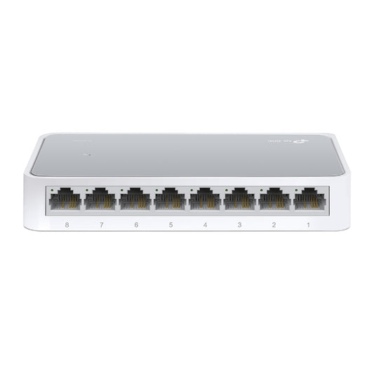 TP-LINK Switch TL-SF1008D, 8 port, 10/100 Mbps