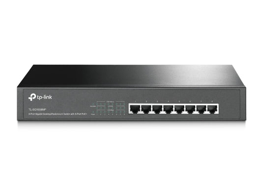 TP-LINK 8-Port Gigabit PoE+ Switch |  8 Gigabit