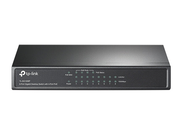 TP-LINK Switch TL-SG1008P |  8 port |  10/100/1000 POE