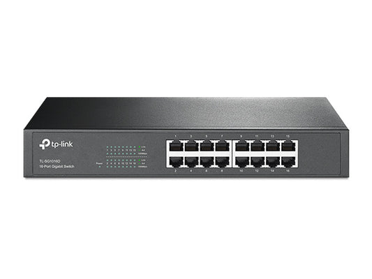 TP-LINK Switch TL-SG1016D, 16 port, 10/100/1000 Mbps