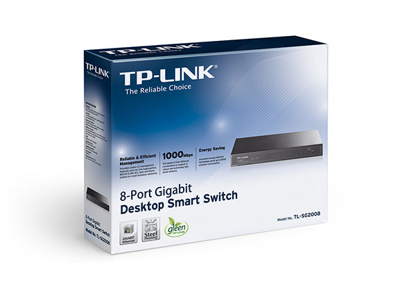 TP-LINK JetStream 8-Port Gigabit Smart Switch