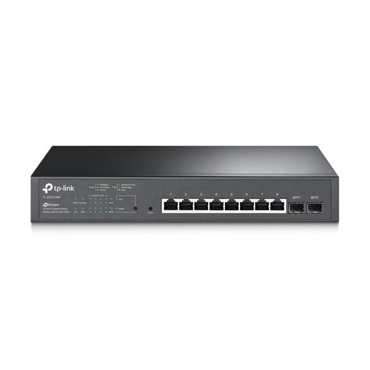TP-LINK SWITCH TL-SG2210MP |  8 POE+ GBIT SMART