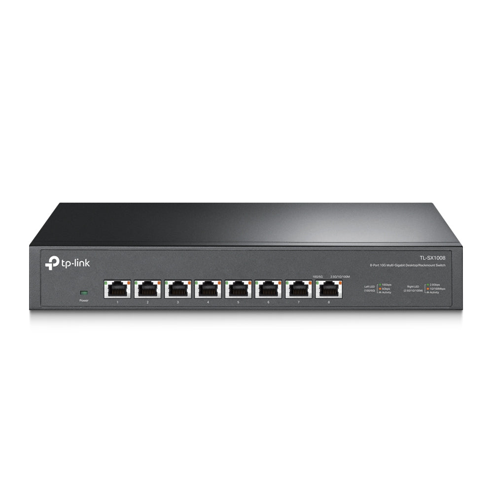 TP-LINK Switch TL-SX1008 |  8x10GE Rackmount Metal 13''