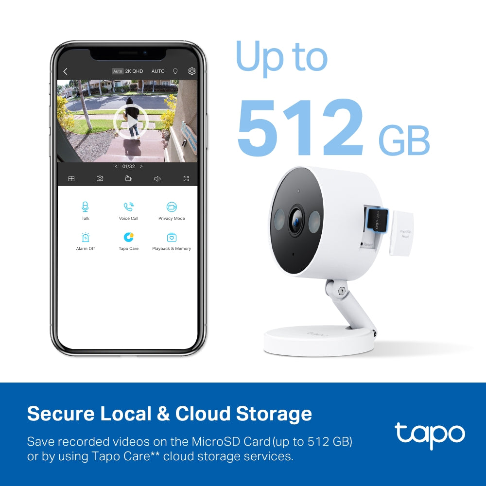 TP-LINK Wi-Fi Camera Tapo C120 2K