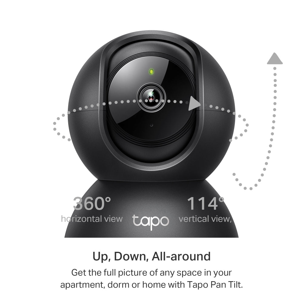 TP-LINK CAMERA TAPO C211 FULLHD+ WIFI PAN/TILT BLACK