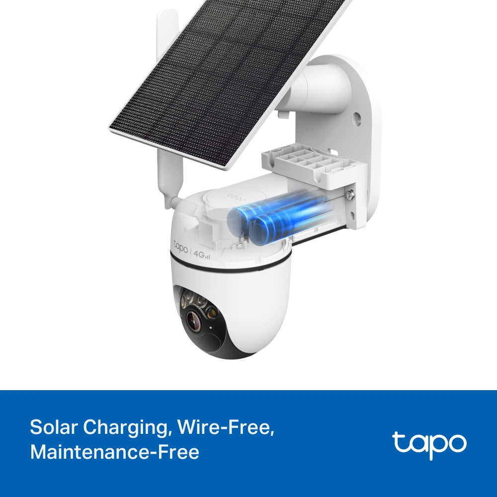 TP-LINK Camera Tapo C615G KIT Solar-Powered Pan/Tilt 4G LTE Security Kit