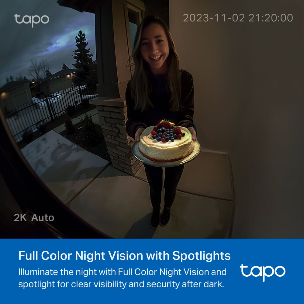 TP-LINK Wifi Doorbell Tapo D210 with Chime