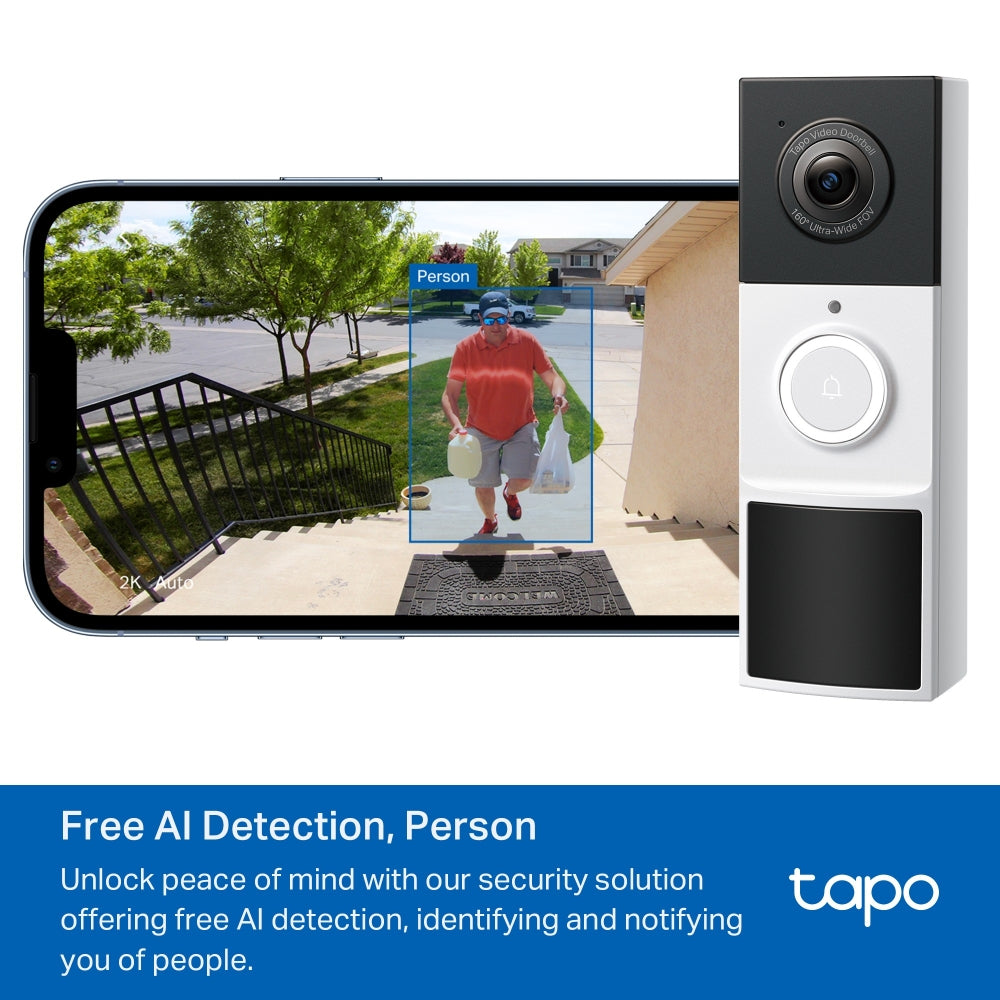 TP-LINK Wifi Doorbell Tapo D210 with Chime