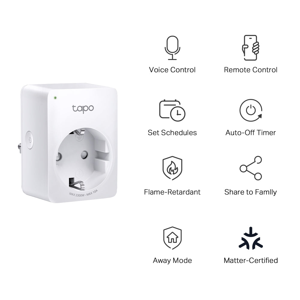 TP-LINK Smart Plug Mini Tapo P100M