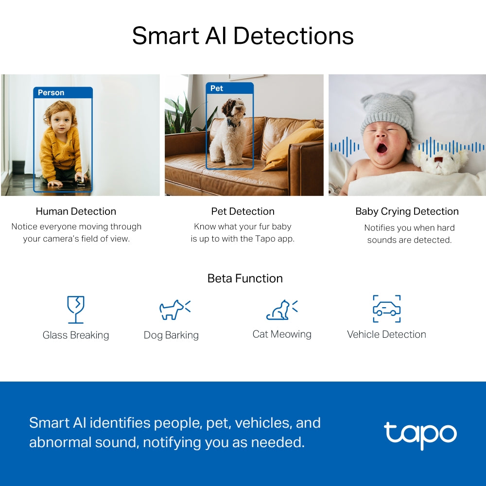 TP-LINK WiFi Camera Tapo C220 Pan Tilt WiFi Camera