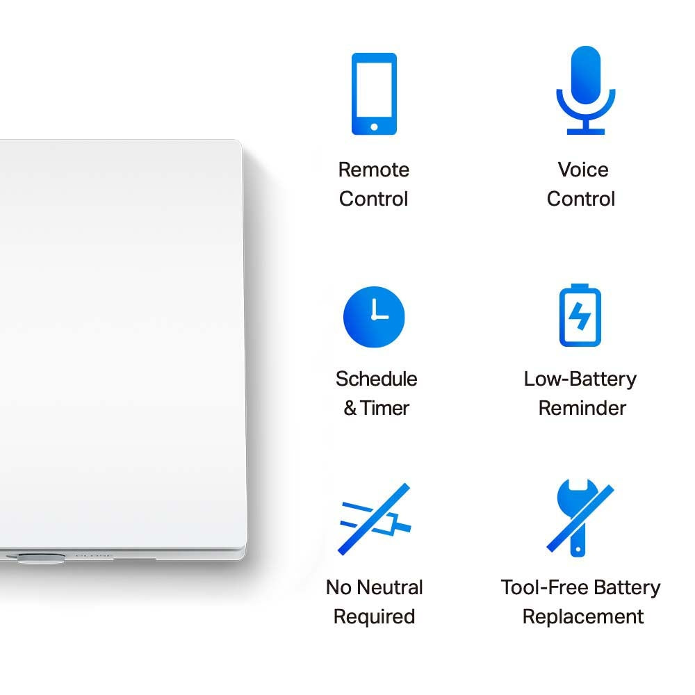 TP-LINK Smart Light Switch, TAPO S210 1-Gang 1-Way