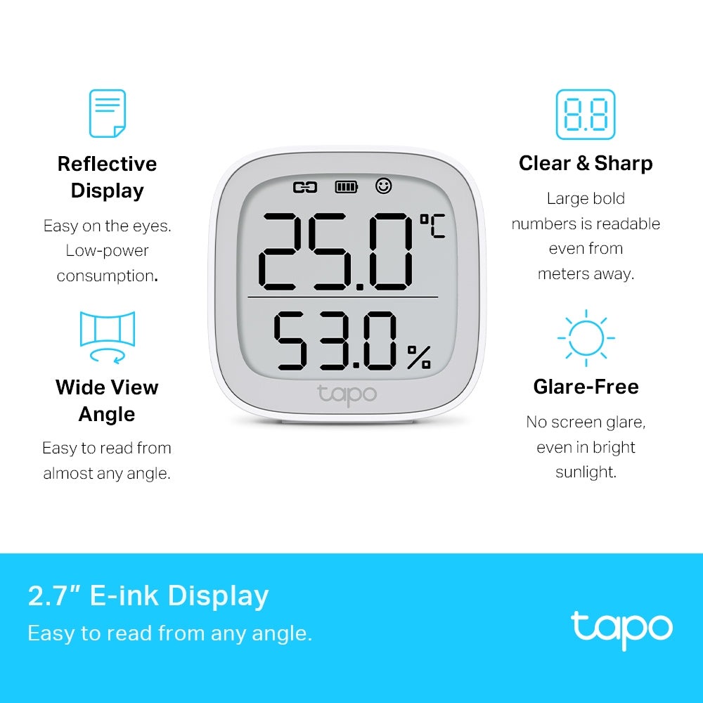 TP-LINK Smart Monitor Tapo T315 Temperature and Humidity
