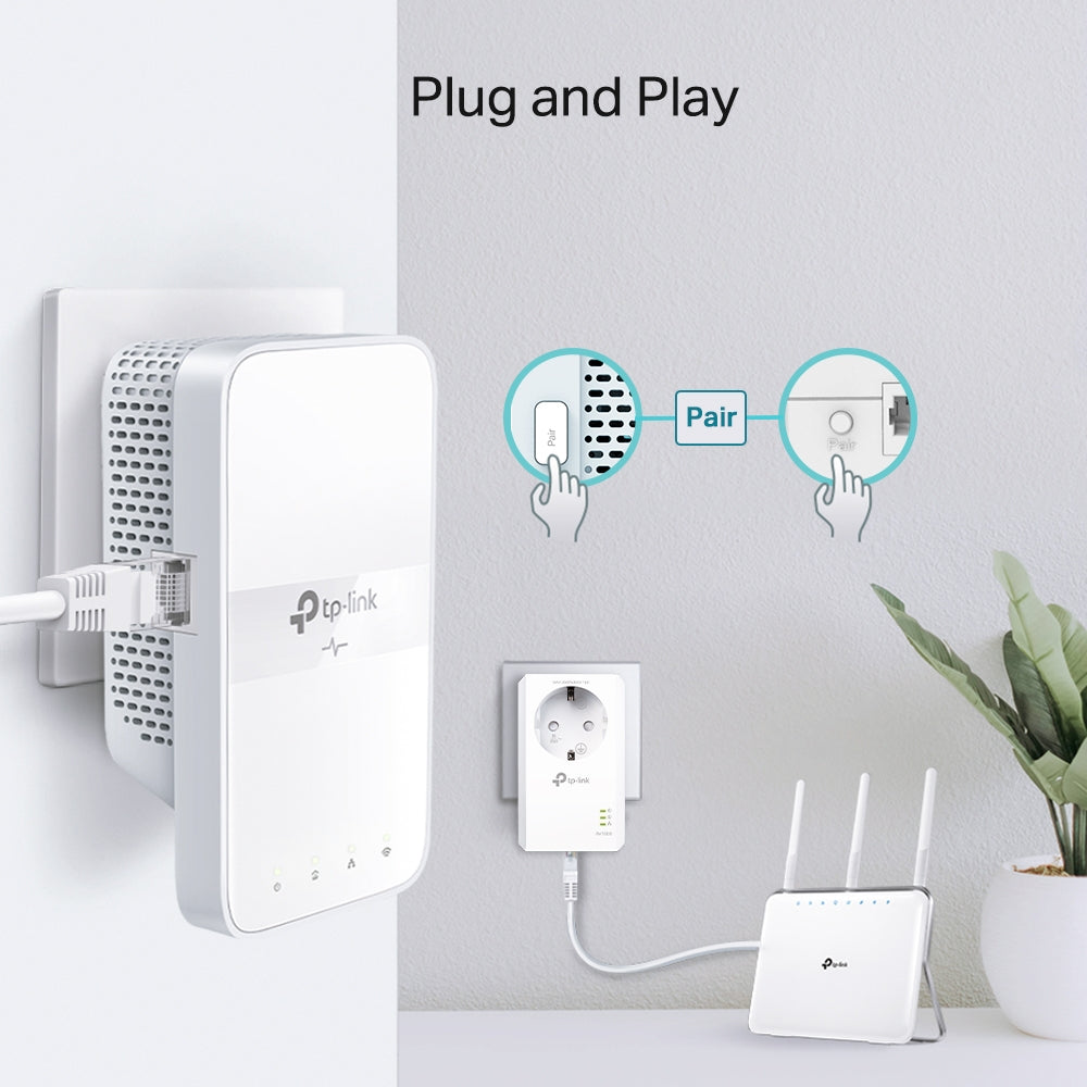 TP-LINK TL-WPA7617 KIT POWERLINE , AC1200 WIFI KIT