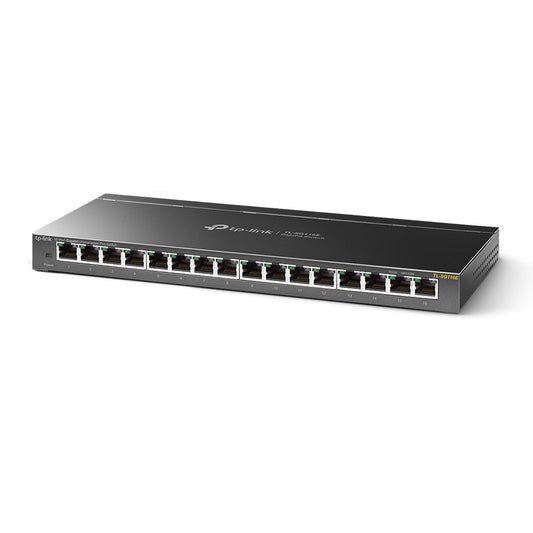 TP-LINK SWITCH TL-SG116E 16xGBIT |  UNMANAGED |  STEEL