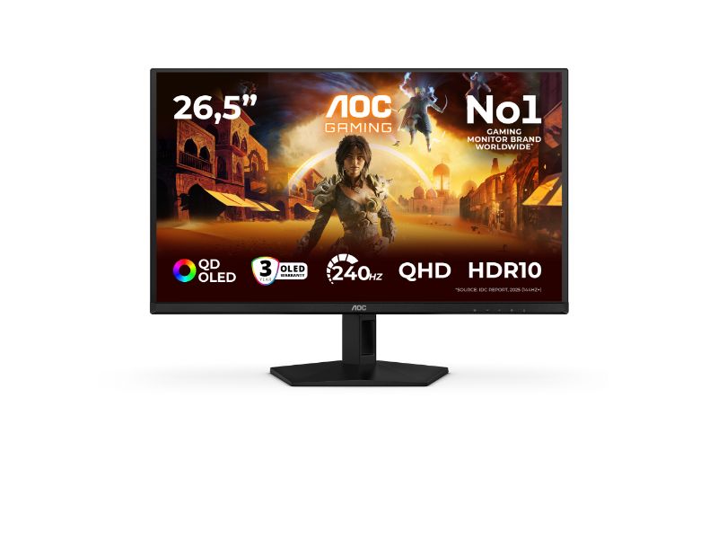 Monitor AOC Q27G41ZDF / 27''-QHD-OLED-240Hz-0.03ms