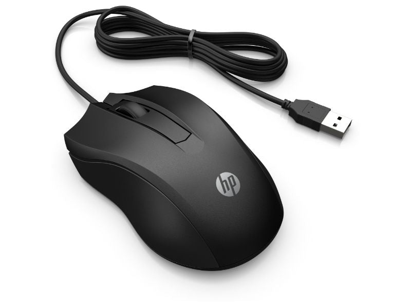 HP Wired Mouse 100 — 6VY96AA