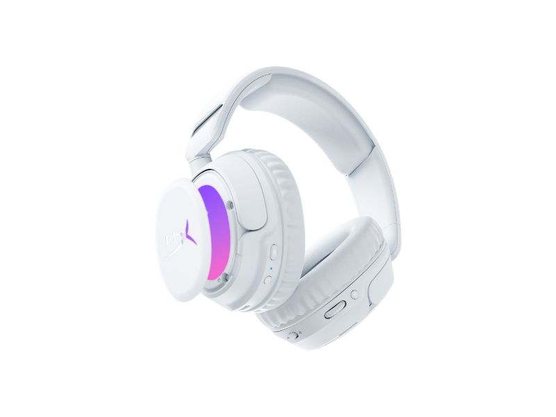 HyperX Cloud Flight 2 Wireless Over Ear Gaming Headset White — B5VC5AA