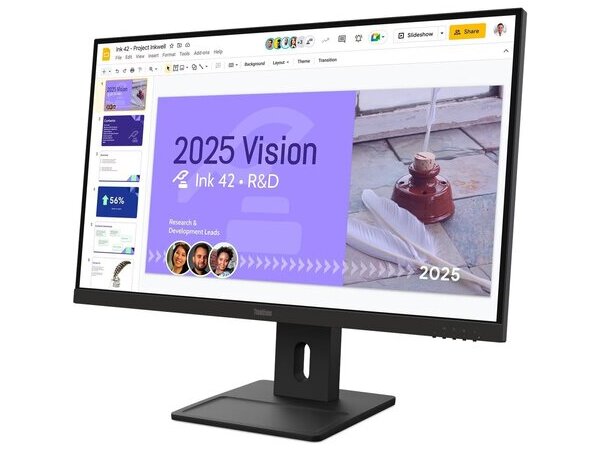 LENOVO Monitor ThinkVision E27Q-40 27'' QHD IPS |  HDMi |  Display Port | Speakers |  3Years