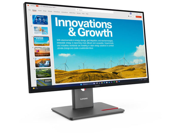 LENOVO Monitor ThinkVision P24QD-40 23.8'' QHD IPS |  HDMi |  Display Port |  Height adjustable |  3YearsW