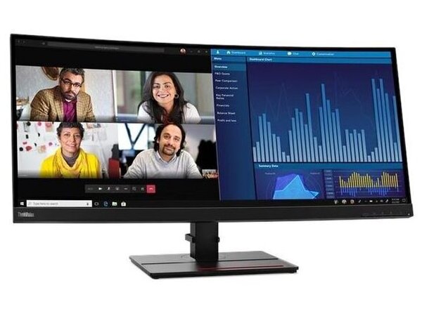 LENOVO Monitor Thinkvision P34w-20 34.14'' IPS WQHD, HDMi, Display Port,Ethernet,Height Adjust,3YearsW