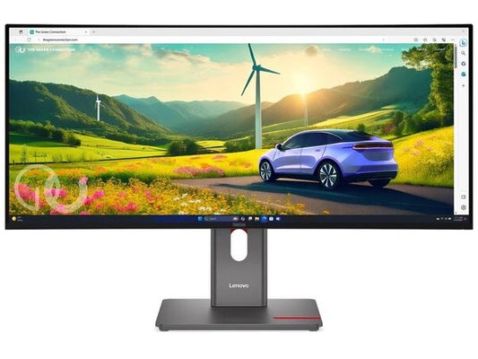 LENOVO Monitor Thinkvision P34WD-40 34'' IPS WQHD,HDMi,Display Port,Ethernet,Height Adjust,3YearsW