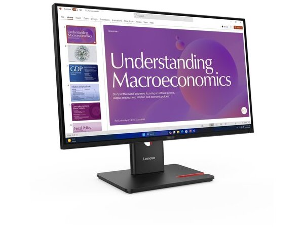 LENOVO Monitor ThinkVision T24D-40 23.8'' FHD IPS |  HDMi |  Display Port | USB-C | USB |  Height adjustable | Speakers |  3YearsW