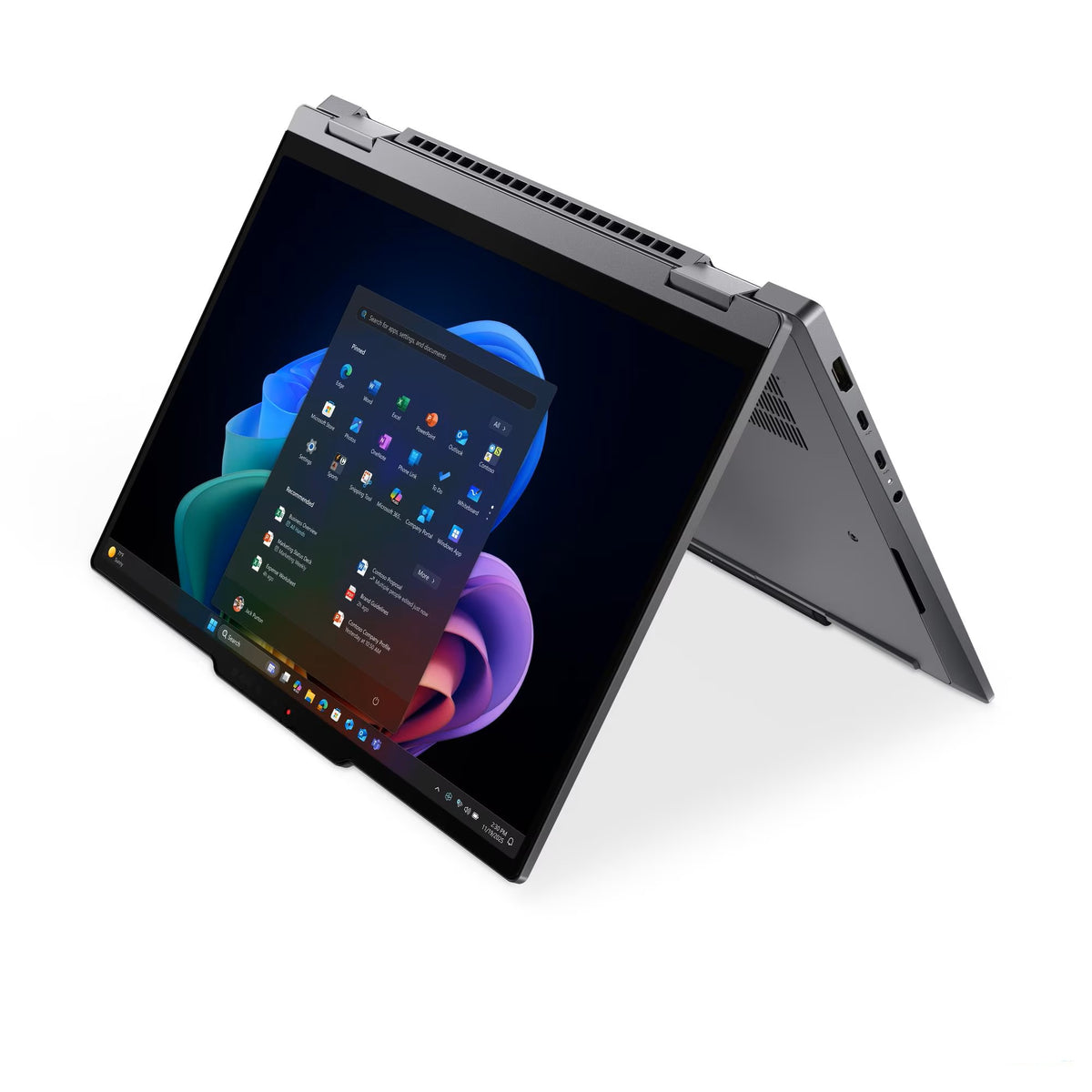 LENOVO Laptop ThinkPad X1 2-in-1 G11 Aura Edition 14'' 2.8K OLED/Ultra7-355/32B/512GB SSD/Integrated Intel Graphics/Win 11 Pro/Touch/3Y PREM/Grey