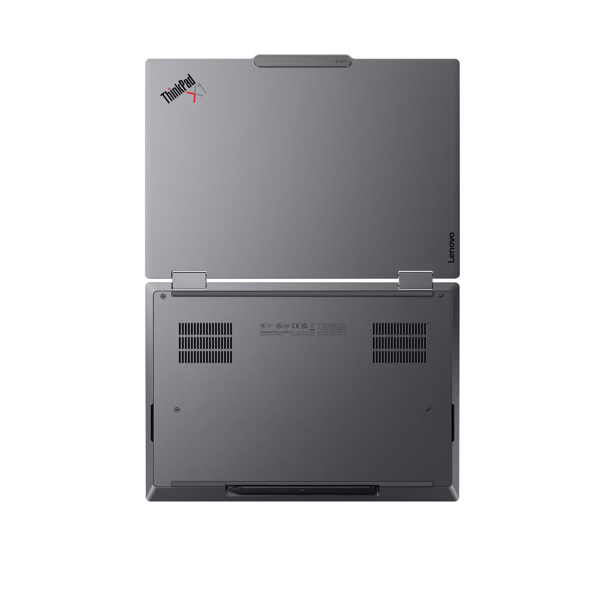 LENOVO Laptop ThinkPad X1 2-in-1 G11 Aura Edition 14'' 2.8K OLED/Ultra7-355/32B/512GB SSD/Integrated Intel Graphics/Win 11 Pro/Touch/3Y PREM/Grey