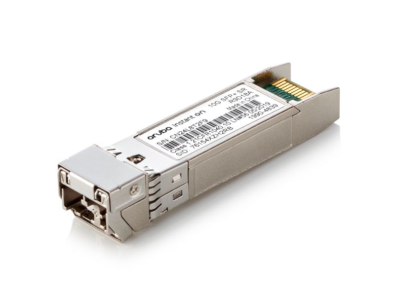 HPE Aruba Instant On 10G SFP+ LC SR 300m OM3 MMF Transceiver (R9D18A)