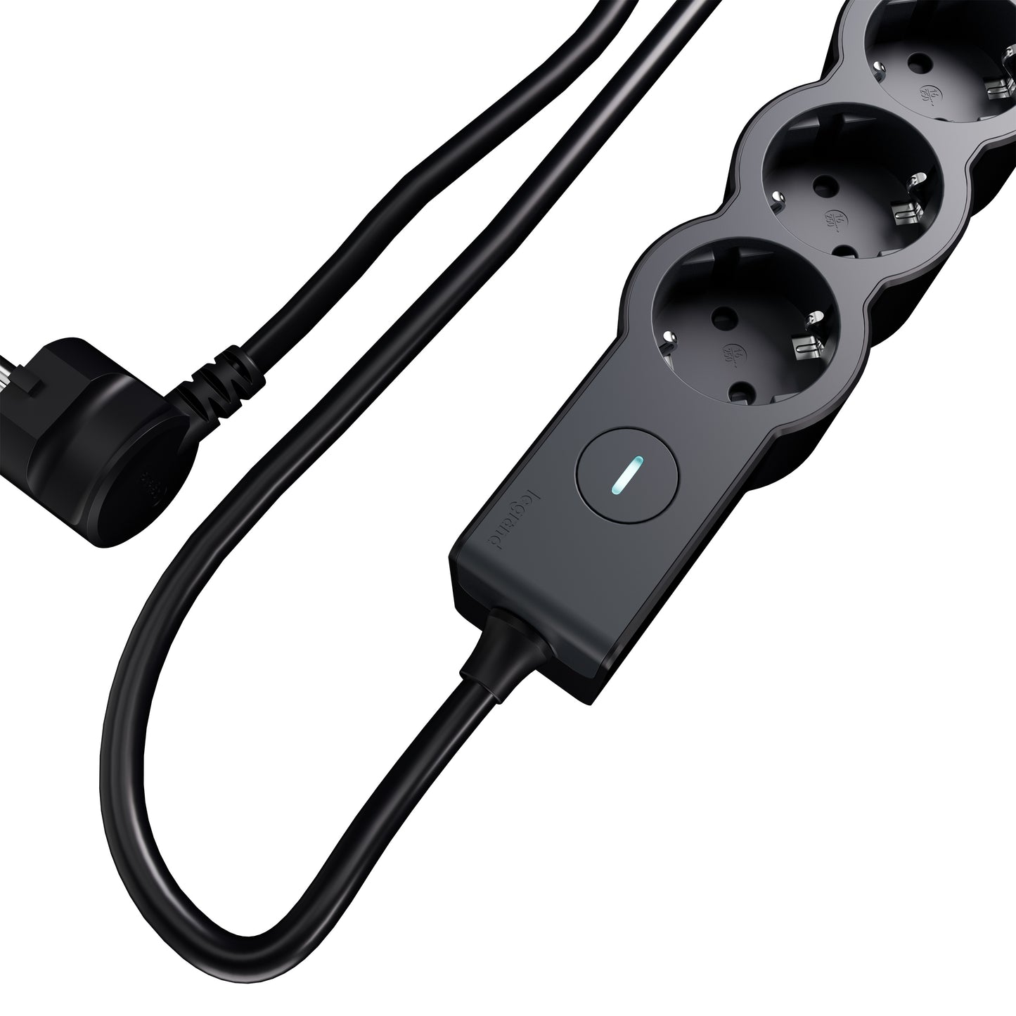 Legrand SurgeArrest 3 Outlets 1.5m Cable Black
