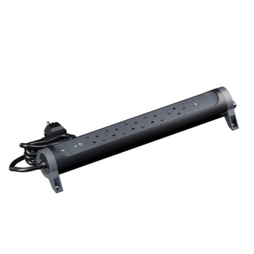 Legrand SurgeArrest 5 Outlets 1.5m | USB C+C |  Cable  White/Grey