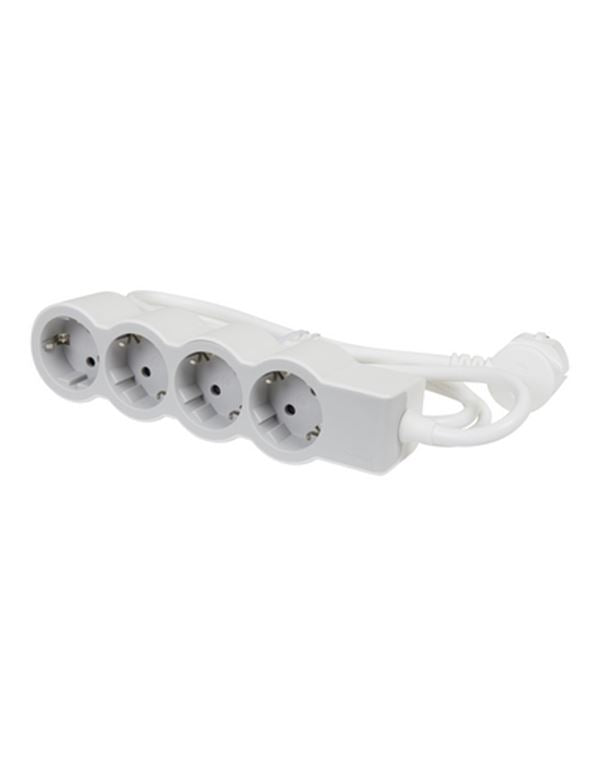 Legrand SurgeArrest 4 Outlets 1.5m Cable White/Grey