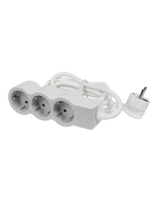 Legrand SurgeArrest 3 Outlets 5m Cable  White/Grey