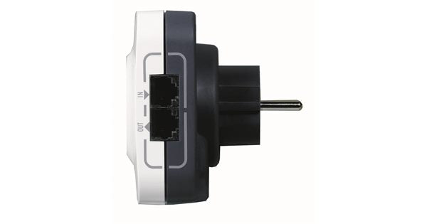 Legrand SurgeArrest 1 Outlet White |  2 x RJ45