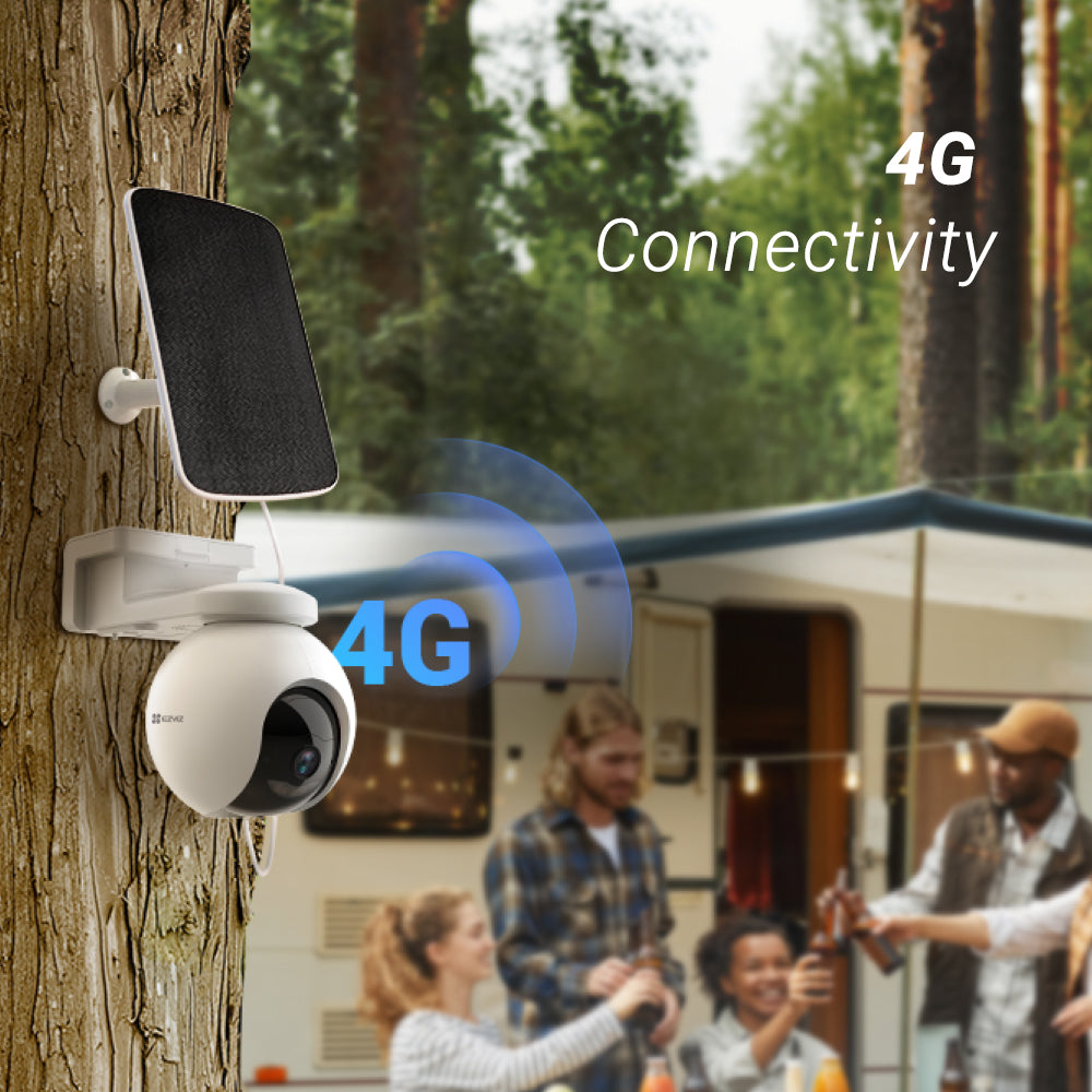 EZVIZ Camera 4G Battery EB8 with Solar Panel Kit