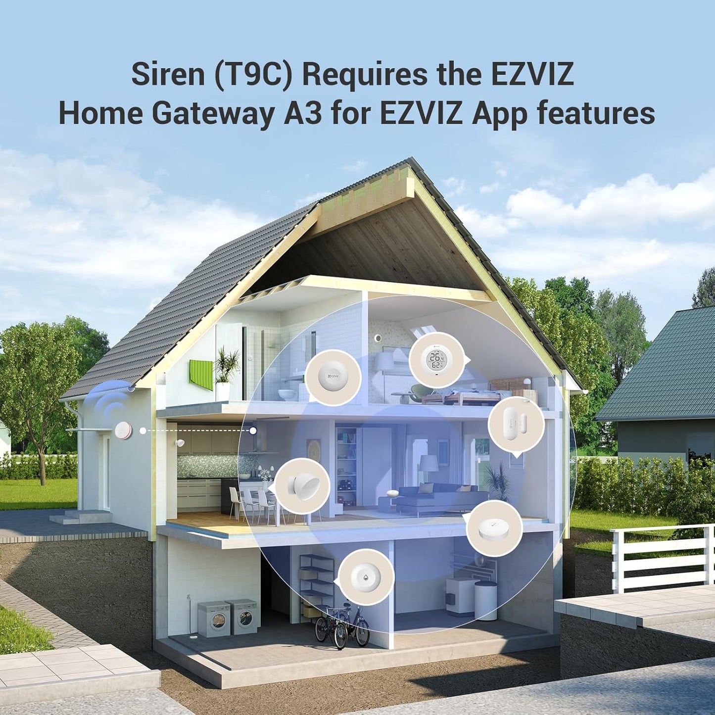 EZVIZ Smart Siren T9c