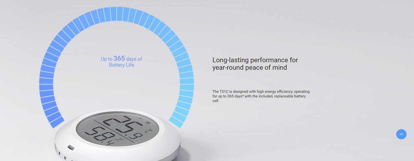 EZVIZ Temperature and Humidity Sensor T51C