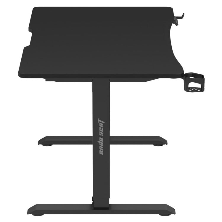ANDA SEAT DESK XTREME 1.4m, Adjustable Height, Black