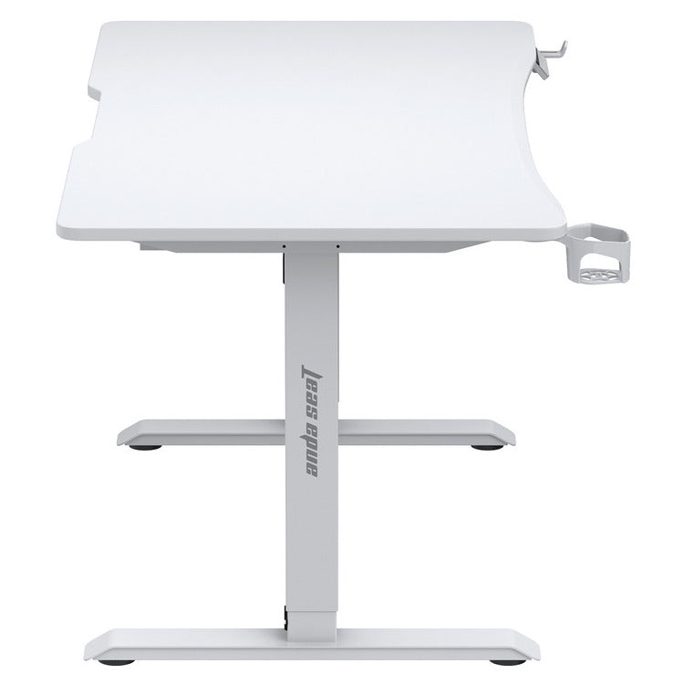 ANDA SEAT DESK XTREME 1.4m, Adjustable Height, White