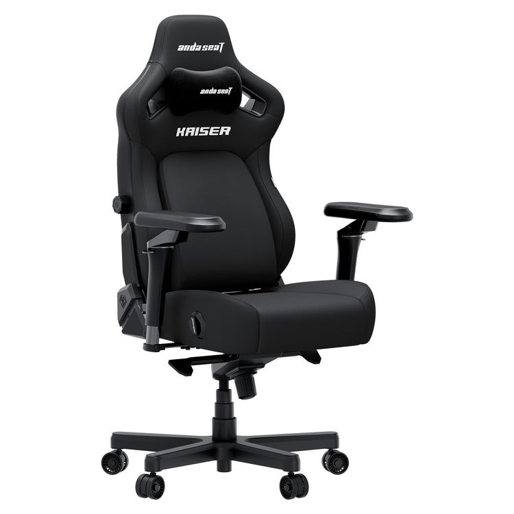 ANDA SEAT Gaming Chair KAISER-4 V2 XL Black Fabric with 6D Armrest
