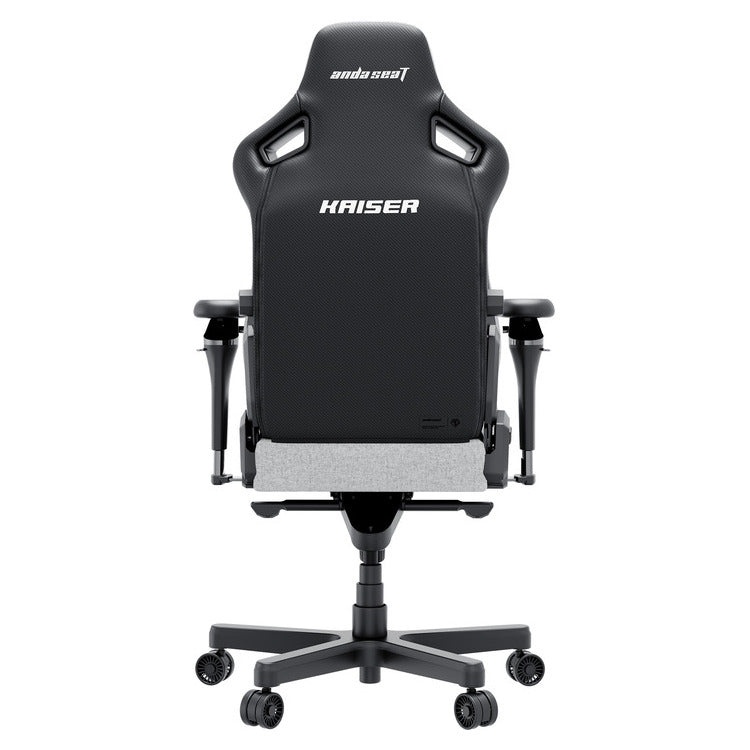 ANDA SEAT Gaming Chair KAISER-4 V2 XL Grey Fabric with 6D Armrest