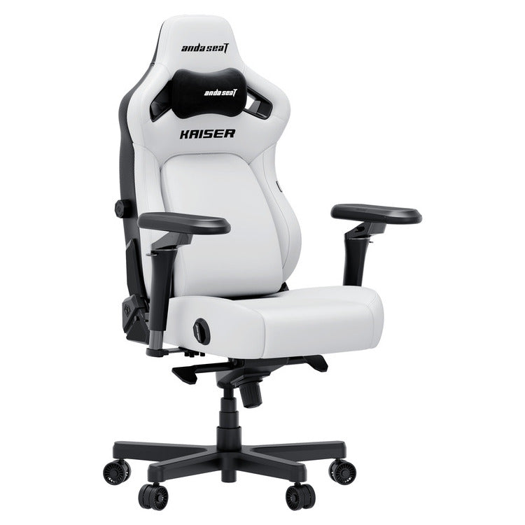 ANDA SEAT Gaming Chair KAISER-4 V2 XL White with 6D Armrest