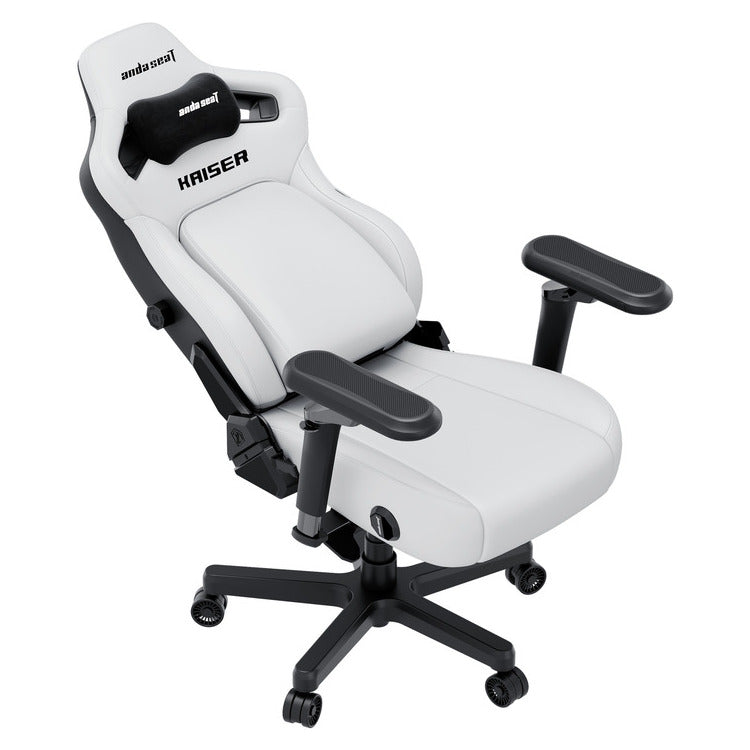 ANDA SEAT Gaming Chair KAISER-4 V2 XL White with 6D Armrest