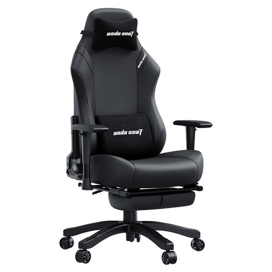 ANDA SEAT Gaming Chair LUNA PRO Black w/Footrest