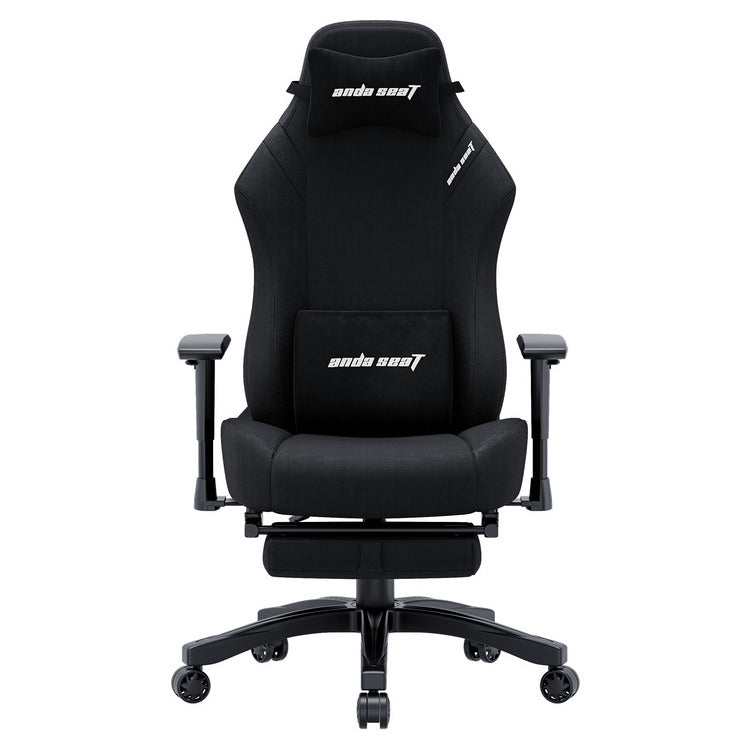ANDA SEAT Gaming Chair LUNA PRO Black Fabric w/Footrest